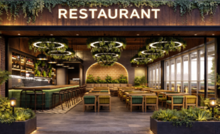 Modern Industrial Restaurant