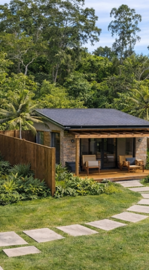 Private Courtyard 3 Cottage-1